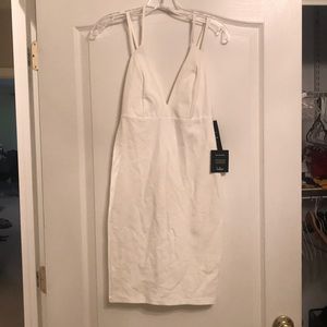 Lulus tight white dress